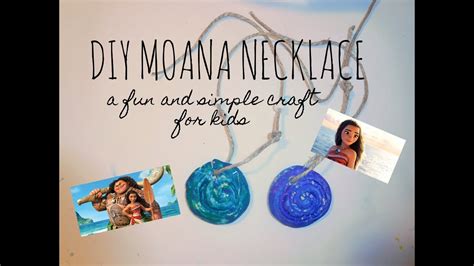 Sure, it's a new year, but we're in worse shape right now than we were all of last year. DIY Moana Necklace Craft | Mommy Daughter Craft | Easy and Simple Summer Craft - YouTube