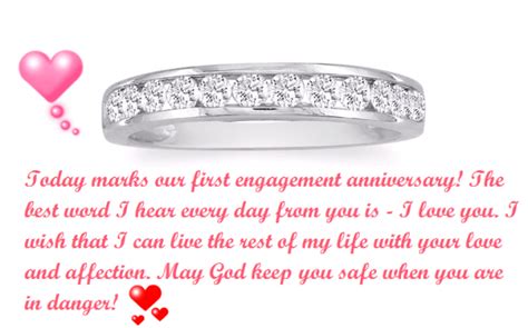 Happy 1st Engagement Anniversary Wishes Quotes Messages Status