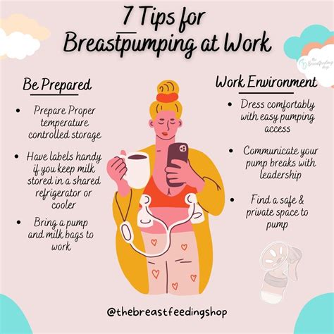 7 Tips For Breastfeeding At Work The Breastfeeding Shop