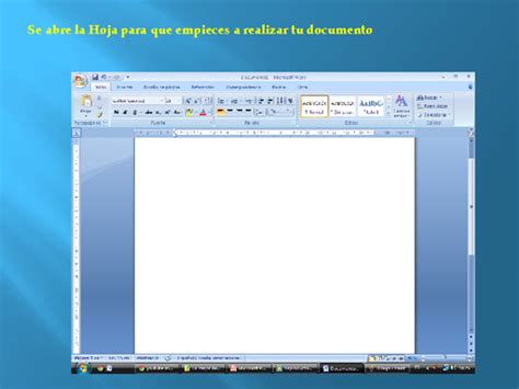 Como Trabajar Con Word 2007