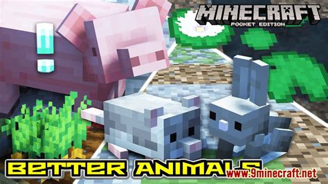 Better Animals Plus Texture Pack 119 118 Minecraft Pebedrock