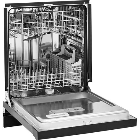 Frigidaire 55 Decibel Hard Food Disposer Built In Dishwasher Black