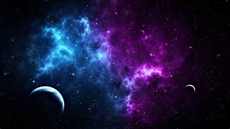 Purple And Blue Galaxy Wallpapers Wallpaper Cave