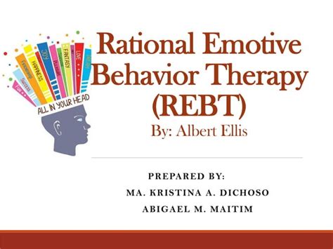 Rebts Rational Approach To Overcoming Irrational Beliefs Ppt