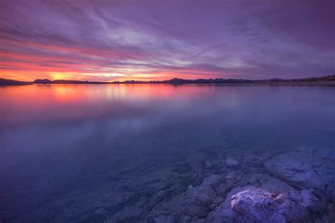 Another Sunset From Earlier This Year At Lake Pleasant Just North Of