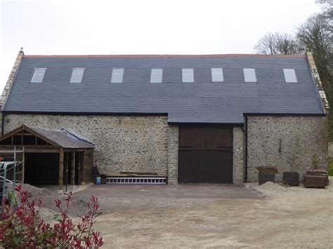 Fibreglass Slate Tile Barn Roof In Dorset Shapes Grp
