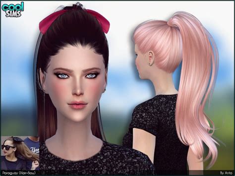 Anto Paraguay Hair Bows The Sims 4 Catalog