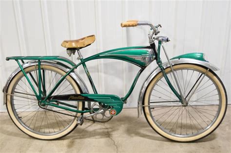 Lot Vintage Schwinn Green Phantom Bicycle