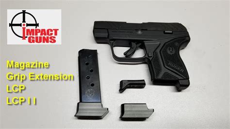 Ruger Lcp Magazine Extension By Impact Guns Youtube