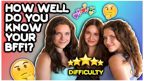 How Well Do You Know Your Bff Ft Zory K Youtube