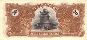 Billete De Banco Colones Costa Rica Specialized Issues Wor P S S