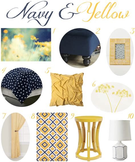 10 Top Navy Blue And Mustard Yellow Living Room Wikiocean