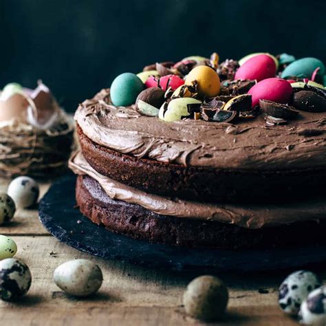 Chocolate Easter Eggs Cake Also The Crumbs Please