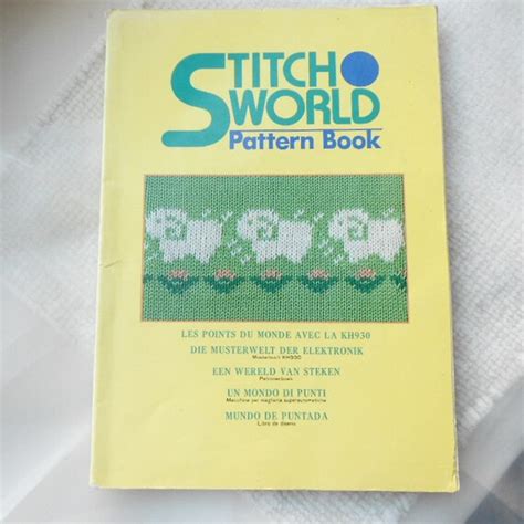 destash stitch world pattern book knitting machine