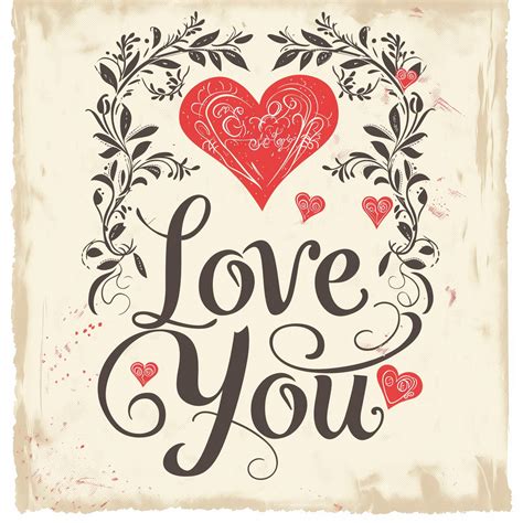 I Love You Card Free Stock Photo Public Domain Pictures