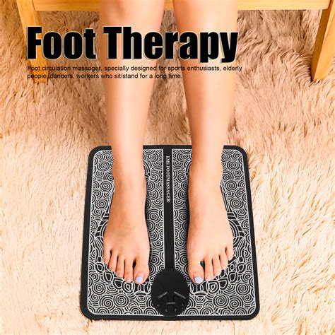 Electric Ems Foot Massager Pulse Acupuncture Pain Relief Therapy Device