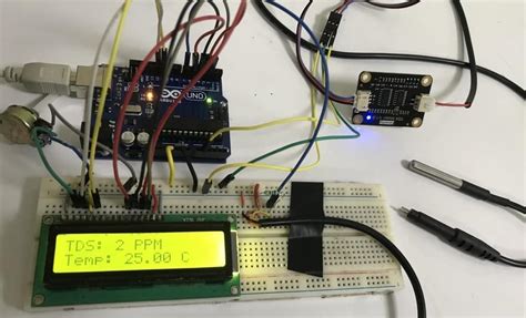 TDS Sensor Arduino Interfacing for Water Quality Monitoring Chuyên