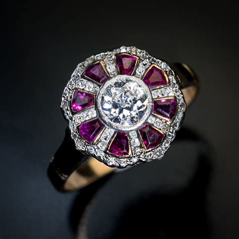 We did not find results for: Antique Art Deco Calibre Cut Ruby Diamond Engagement Ring ...