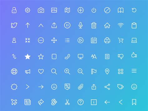 Free 100 Flat Icon For Adobe Xd By Nasir Nurency On Dribbble