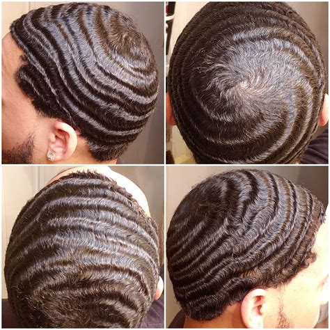Barbers cut 360 waves black men haircuts hair patterns men's cuts haircut and color mens hair wave pattern cut and style. Cut the wolf : 360Waves