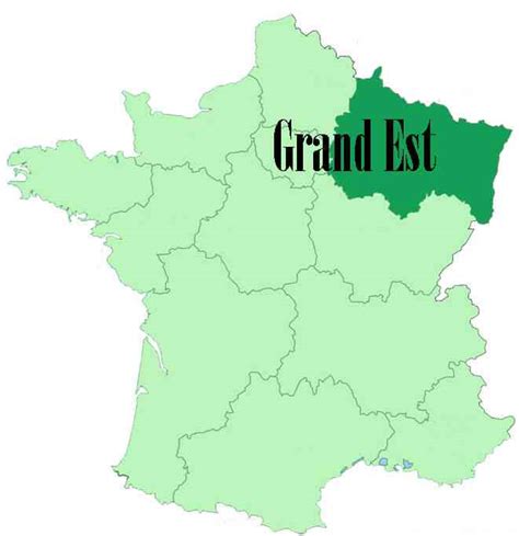 Région Grand Est ≡ Voyage Carte Plan