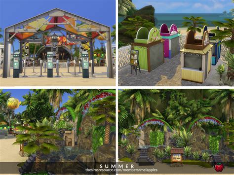 The Sims Resource Summer Festival No Cc