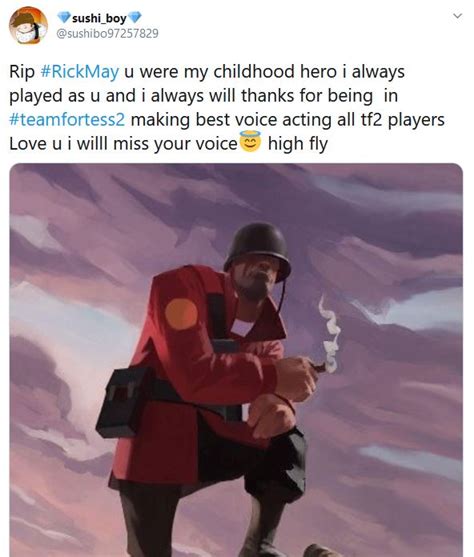 Team Fortress 2 Voice Actor Rick May Succumbs To The Coronavirus