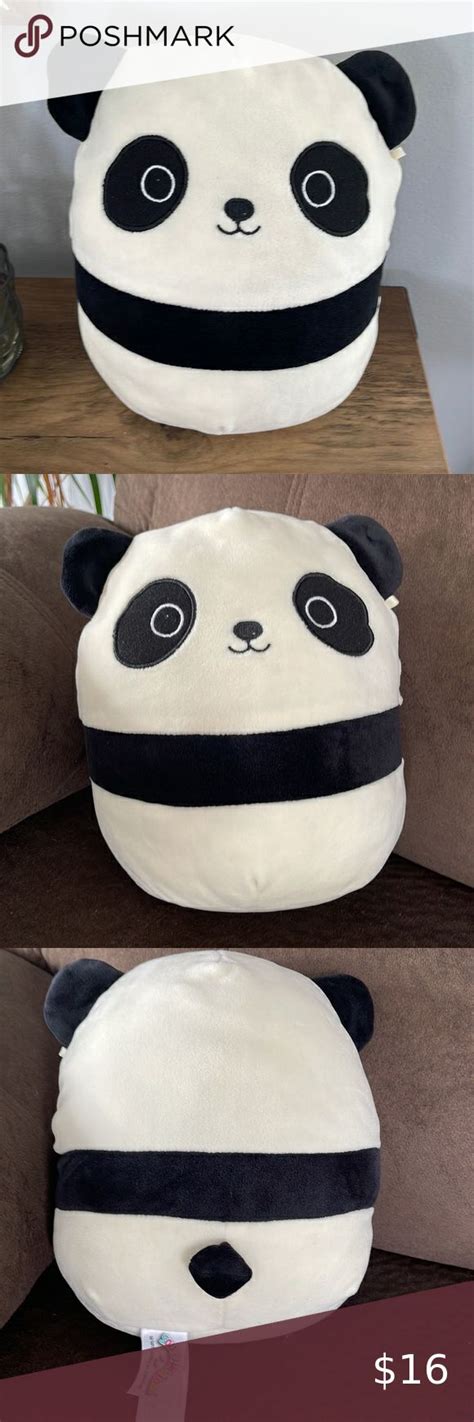 Squishmallows Official Kellytoy Plush 10 Panda Panda Official Plush