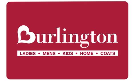 This barnes & noble gift card won't last long in the hands of any voracious reader, and b&n even sells toys, vinyl records, and other gifts they might love. $25 eGift Card to Burlington - Burlington Coat Factory | Groupon