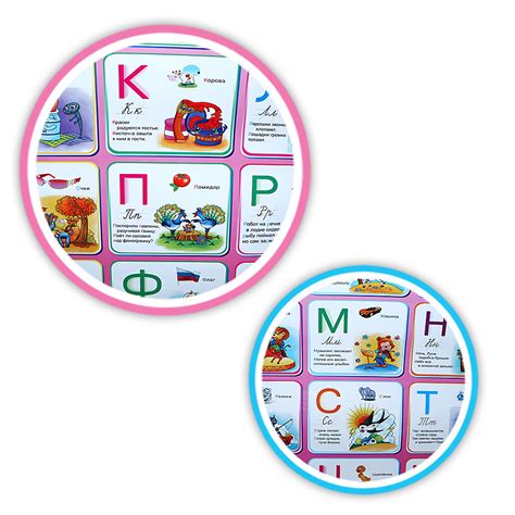 Russian Language Learning Poster Baby Education Abc Machine Toy