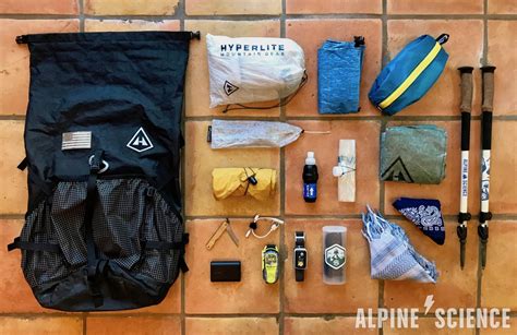 Ultralight Backpacking List