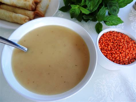 Turkish Red Lentil Soup Süzme Mercimek Çorbası Recipe