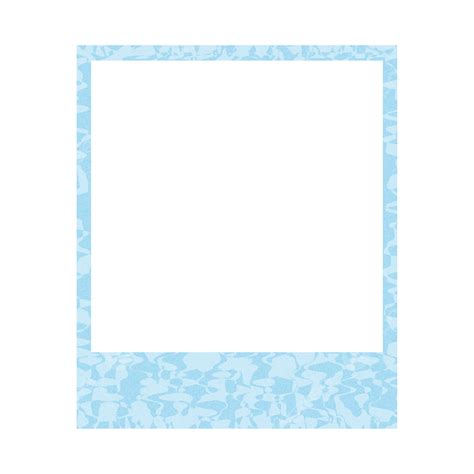 Gambar Bingkai Polaroid Estetika Persegi Warna Pantai Polaroid