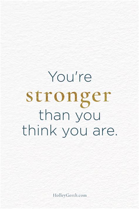 You’re Stronger than You Think You Are in 2023 | Stronger than you