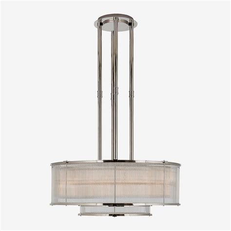 Allen Large Tiered Chandelier The Montauk Lighting Co