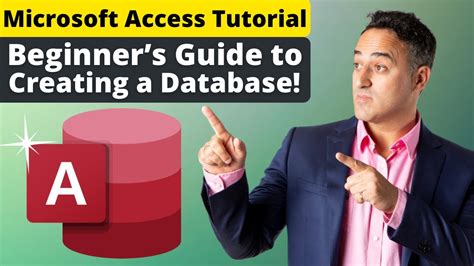 A Beginners Guide For Creating A Microsoft Access Database Youtube