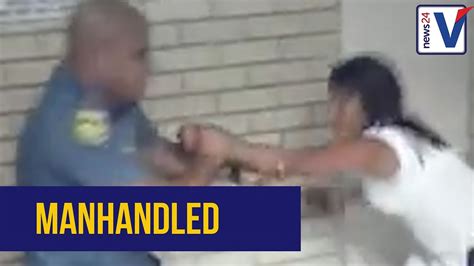 Watch Woman Manhandled At A Cape Town Police Station Youtube