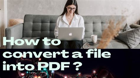 How To Convert A Word File Into Pdf Youtube