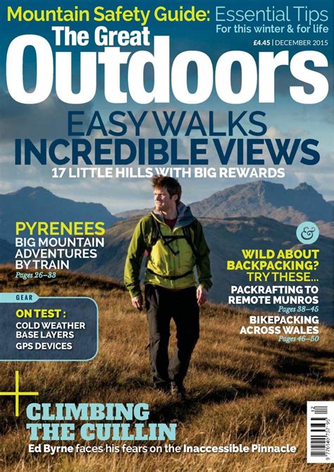 The Great Outdoors December 2015 Magazine Get Your Digital Subscription