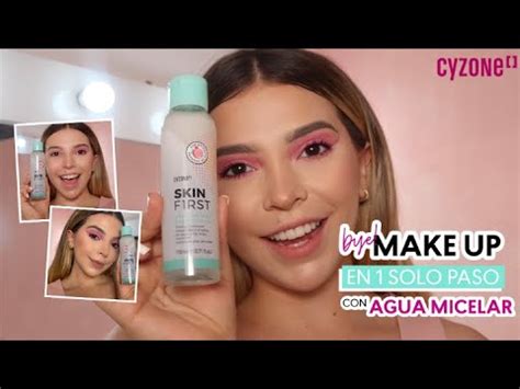 C Mo Se Usa El Agua Micelar Skin First Cyzone Youtube