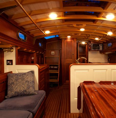 Yacht Wood Interiors Design