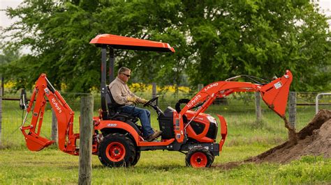 Kubota Bx23s Sub Compact Tractor Tractor Tractor Loader Backhoe