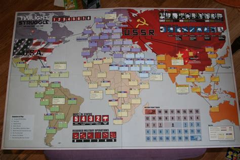 Twilight Struggle The Strategy Review Boardgamegeek