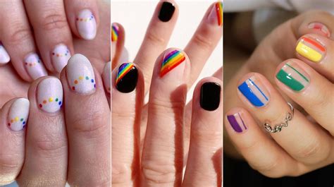Pride Manicure 10 Ideas Para Llevar Tus Uñas Este Mes Del Orgullo
