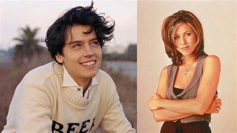 cole sprouse reveals why it was hard to work with jennifer aniston on friends youtube