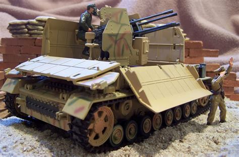 Wwii Plastic Toy Soldiers German Mobile Anti Aircraft Guns