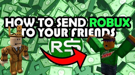 Can You Send Friends Robux