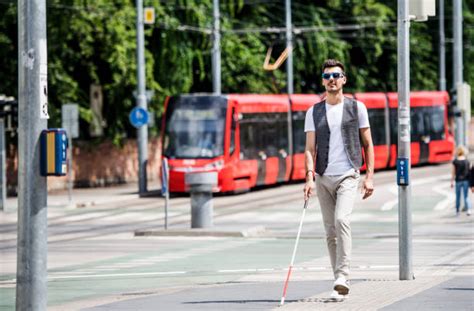 2000 Blind Person Walking Stock Photos Pictures And Royalty Free