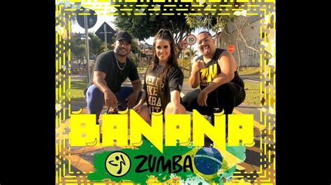 Banana Feat Shaggy DJ FLe Minisiren Remix Conkarah Zumba Brasil YouTube