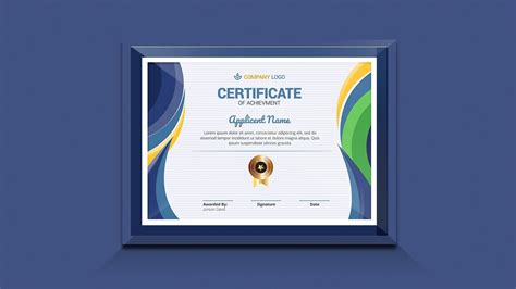 How To Make Professional Certificate Design Adobe Photoshop Cc Youtube